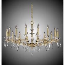 American Brass And Crystal CH5509-G-35S-37G-ST - 16 Light Kaya