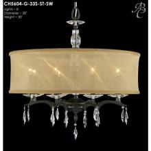 American Brass And Crystal CH5604 - 8 MAX 40