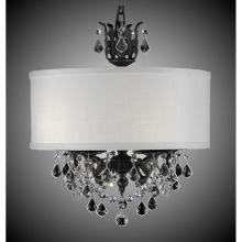 American Brass And Crystal CH6502-OLN-08G-PI-BK - 5 Light Llydia