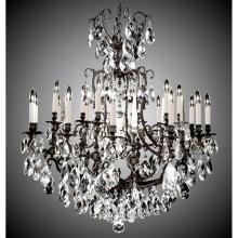 American Brass And Crystal CH7036-A-02G-ST - 12+6 Light Parisian