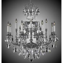 American Brass And Crystal CH7425-OTK-01G-ST - 8+4 Light Parisian