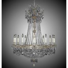 American Brass And Crystal CH8144-P-04G-ST - 12+ 12 Light Valencia