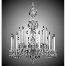 American Brass And Crystal CH9008C-A-05S-PI - 12+12 Light Blairsden