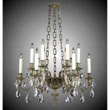 American Brass And Crystal CH9012-ALN-08G-ST - 12 Light Blairsden Chandelier