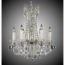 American Brass And Crystal CH9282-O-10G-ST - 6 Light Crystella