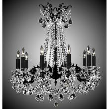 American Brass And Crystal CH9284-OS-12G-ST - 10 Light Crystella