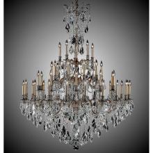 American Brass And Crystal CH9324-A-07G-ST - 45 Light Elise