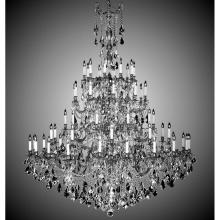 American Brass And Crystal CH9327-AS-07G-ST - 60 Light Elise