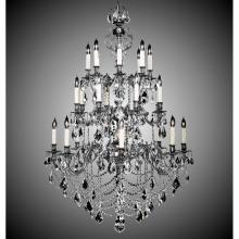 American Brass And Crystal CH9582-A-03G-ST - 24 Light Rosetta