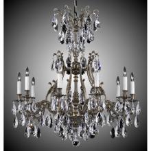 American Brass And Crystal CH9634-O-10G-ST - 10 Light Chateau