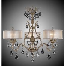 American Brass And Crystal CH9664-OSGT-02G-PI-GL - 9 Light Chateau