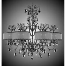 American Brass And Crystal CH9668-A-01G-PI-WH - 30 Light Chateau