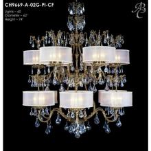 American Brass And Crystal CH9669 - 60 MAX 40