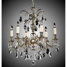 American Brass And Crystal CH9713-ASGS-05S-ST - 6 Light Marlena