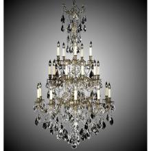 American Brass And Crystal CH9826-A-01G-ST - 25 Light Bellagio