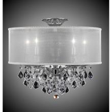 American Brass And Crystal FM6511-OS-01G-PI-PG - 5 Light Llydia Semi