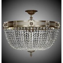 American Brass And Crystal FM8004-S-23S - 12 Light Valencia Flush