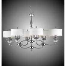 American Brass And Crystal IL5447-32G-36G-ST-HL - 12 Light Kensington Drum Shade Island