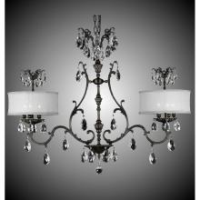 American Brass And Crystal IL9667-ATK-01G-PI-WH - 10 Light Chateau Island