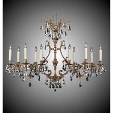 American Brass And Crystal IL9674-2-A-05S-PI - 10 Light 2 Arm Chateau Island