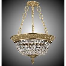 American Brass And Crystal PD8215-S-21S - 15''W 3 Light Corinthian