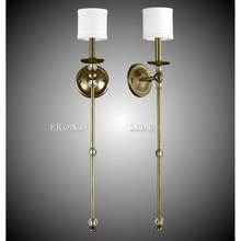 American Brass And Crystal WS3263H-35S-38G-ST-GL - 1 Light Magro Extended Wall Sconce with