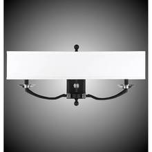 American Brass And Crystal WS5485-33S-ST-HL - 2 Light Kensington Wall Sconce with Extended Rectangular