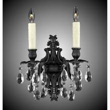 American Brass And Crystal WS9482-A-02G-PI - 2 Light Filigree Wall
