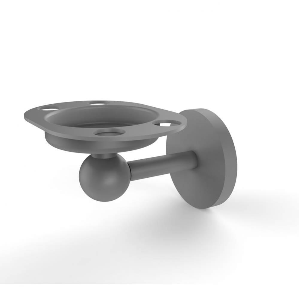 Skyline Collection Tumbler and Toothbrush Holder with Twist Accents