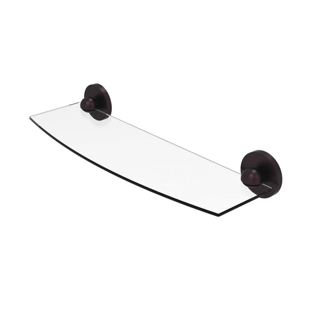 Skyline Collection 18 Inch Glass Shelf