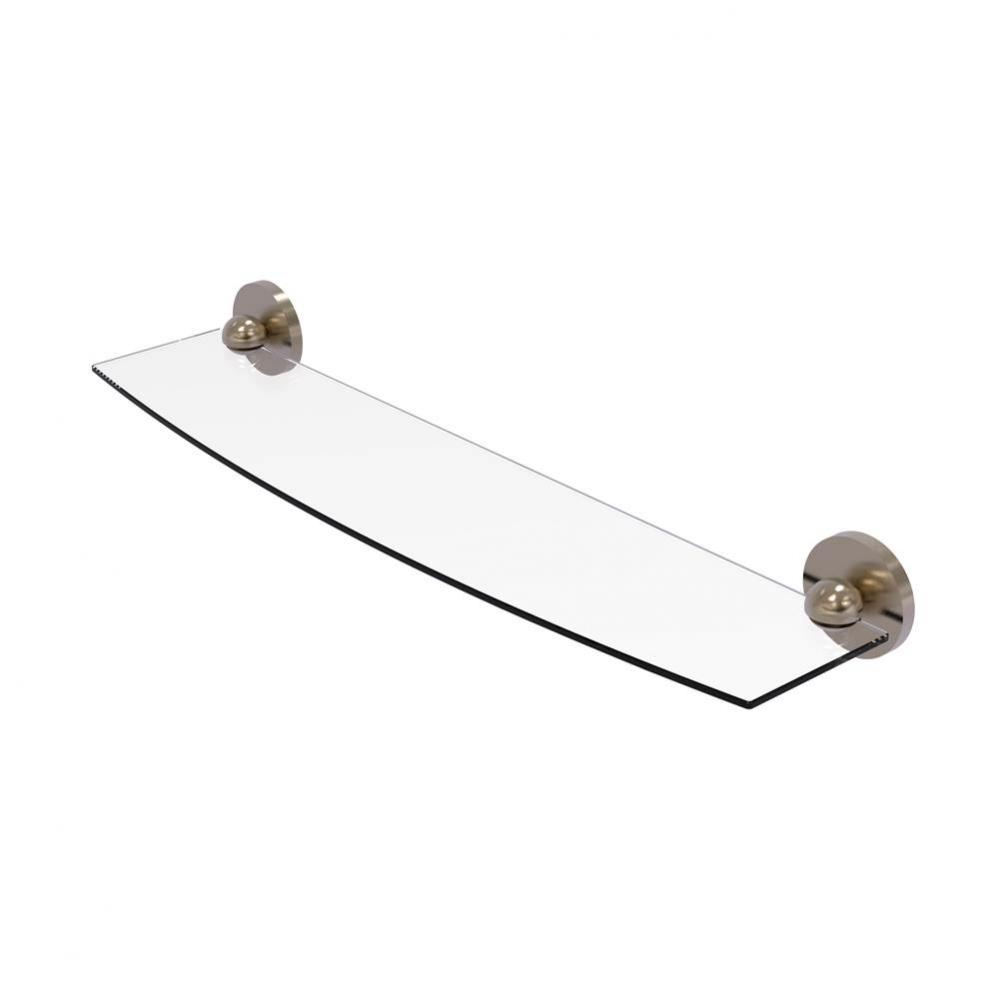 Skyline Collection 24 Inch Glass Shelf