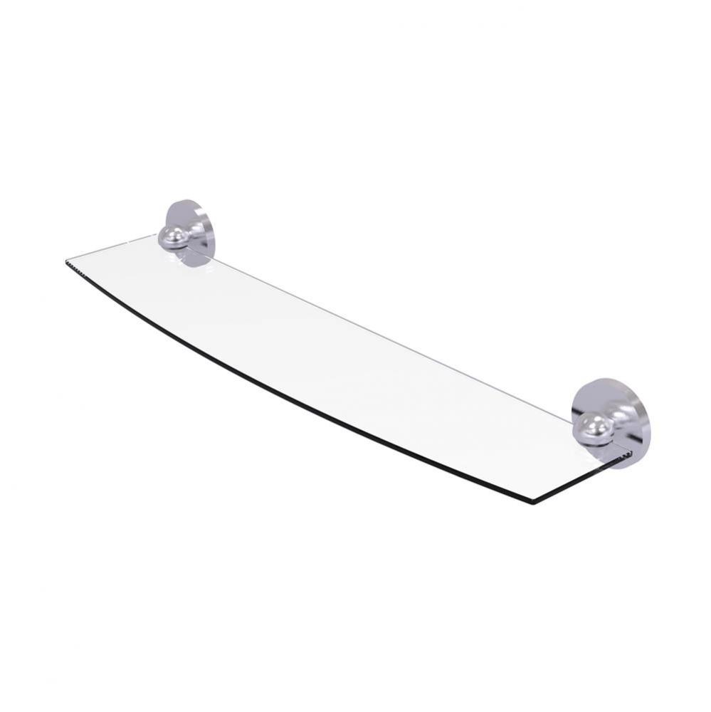 Skyline Collection 24 Inch Glass Shelf