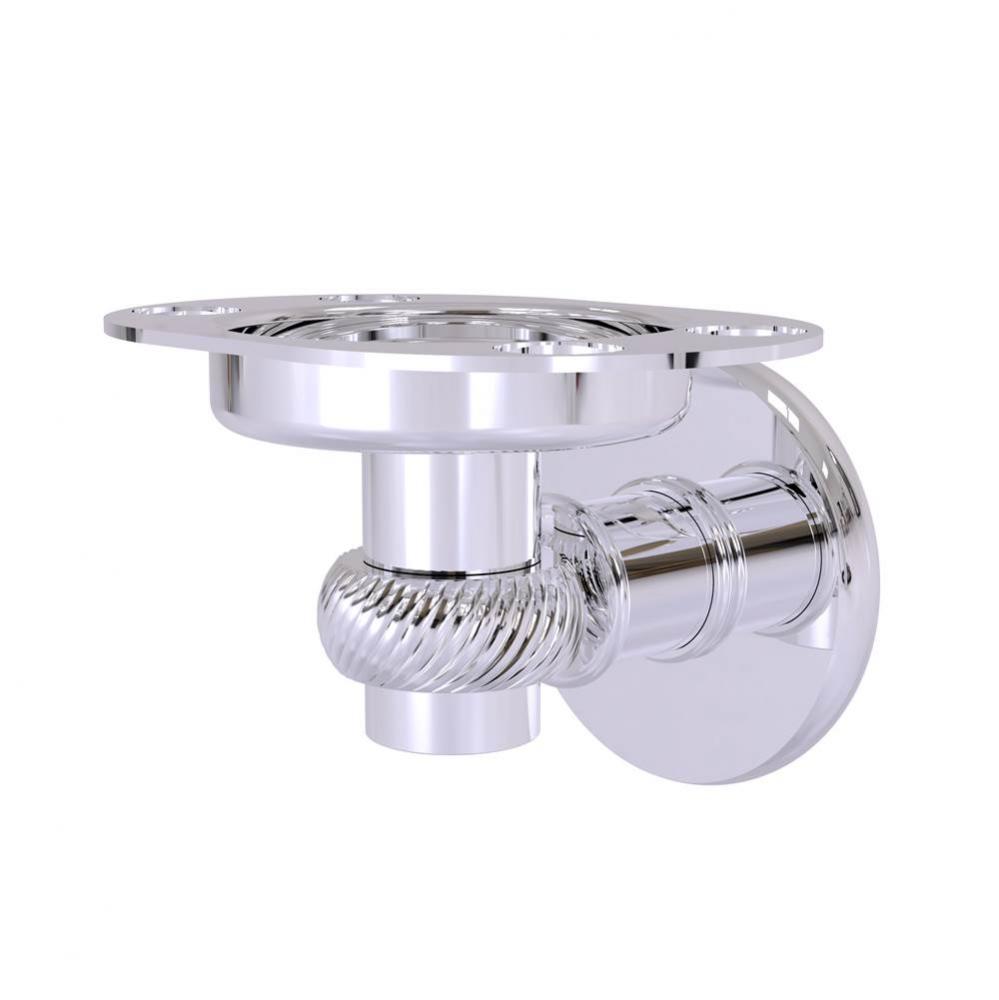 Continental Collection Tumbler and Toothbrush Holder with Twist Accents