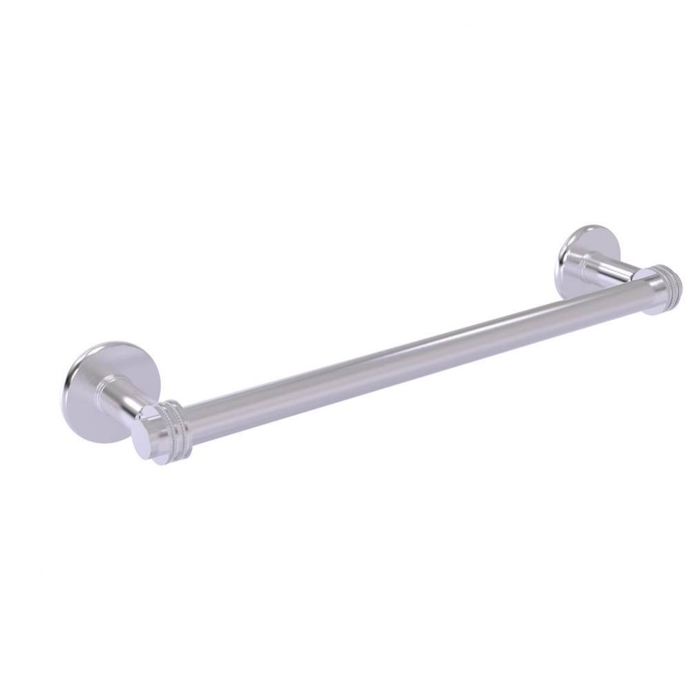 Continental Collection 24 Inch Towel Bar with Dotted Detail