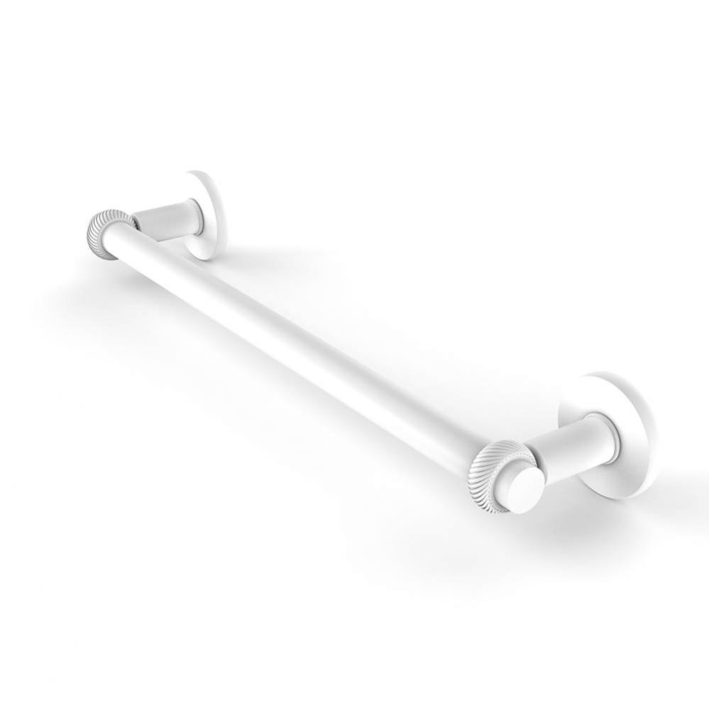 Continental Collection 30 Inch Towel Bar with Twist Detail