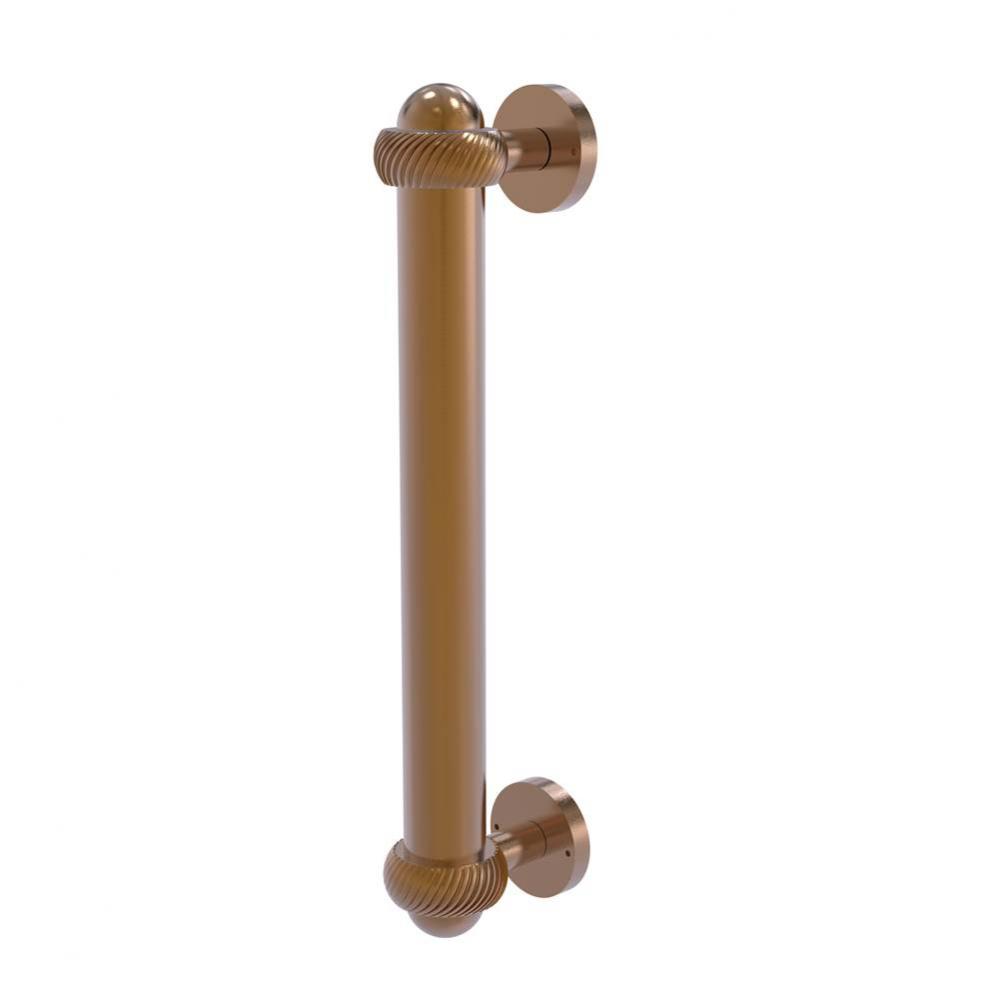 8 Inch Door Pull with Twisted Accents