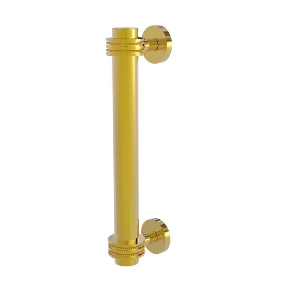 8 Inch Door Pull with Dotted Accents