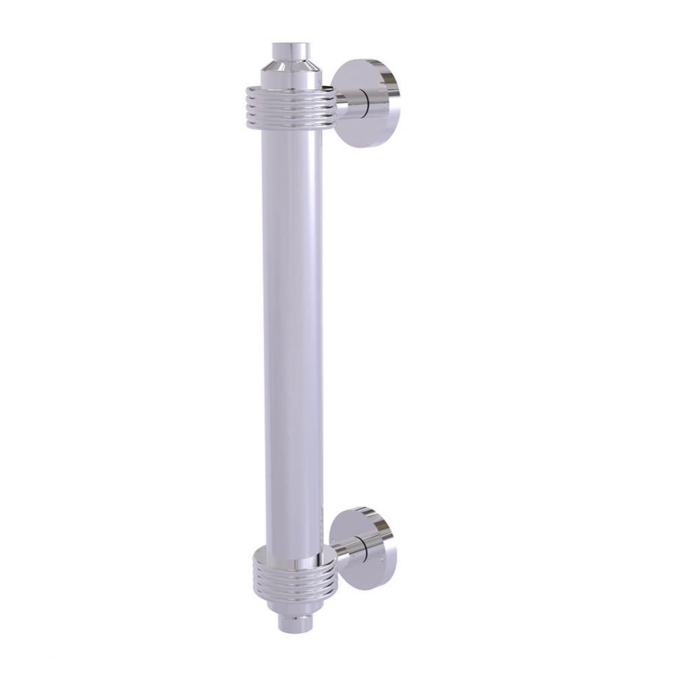 8 Inch Door Pull with Groovy Accents