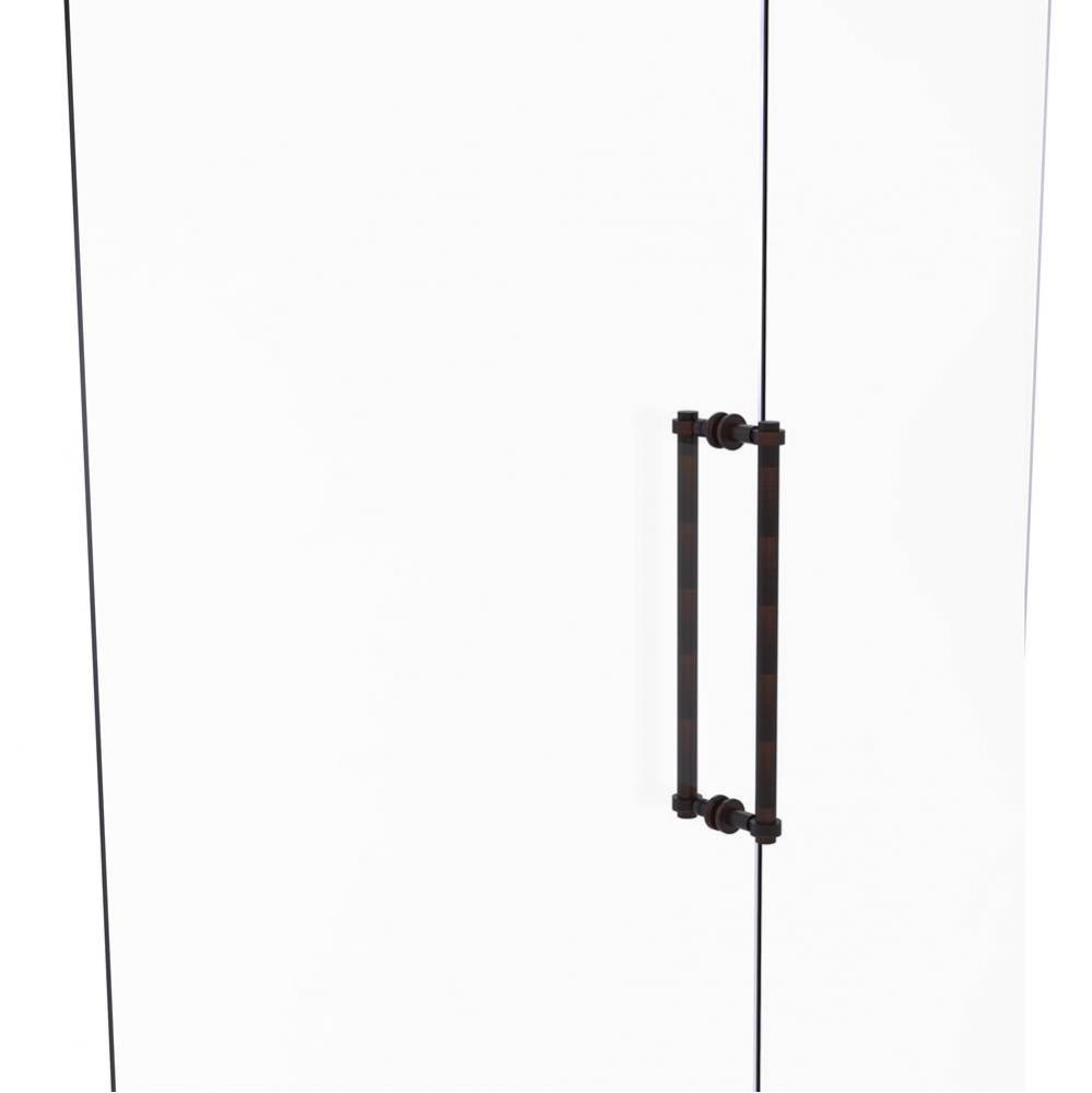 Contemporary 18 Inch Back to Back Shower Door Pull
