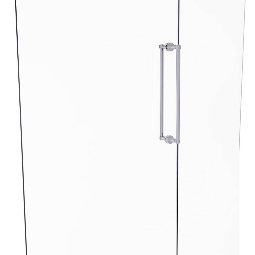 Contemporary 18 Inch Back to Back Shower Door Pull
