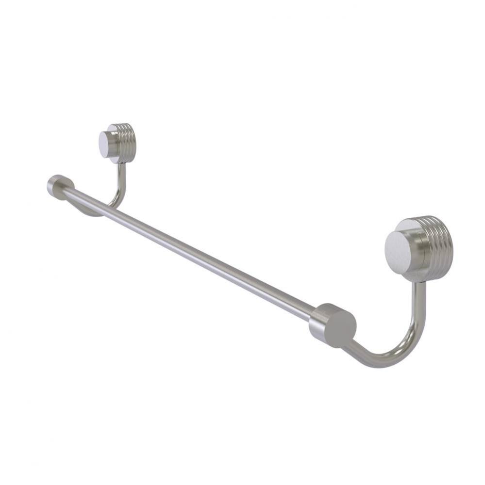 Venus Collection 30 Inch Towel Bar with Groovy Accent