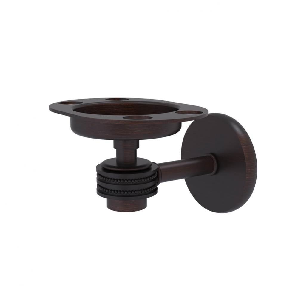 Satellite Orbit One Tumbler and Toothbrush Holder with Dotted Accents