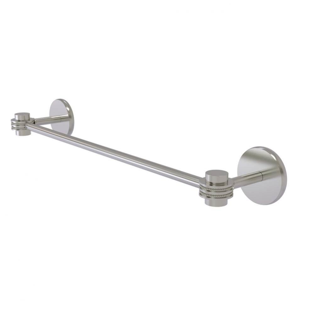 Satellite Orbit One Collection 18 Inch Towel Bar with Dotted Accents