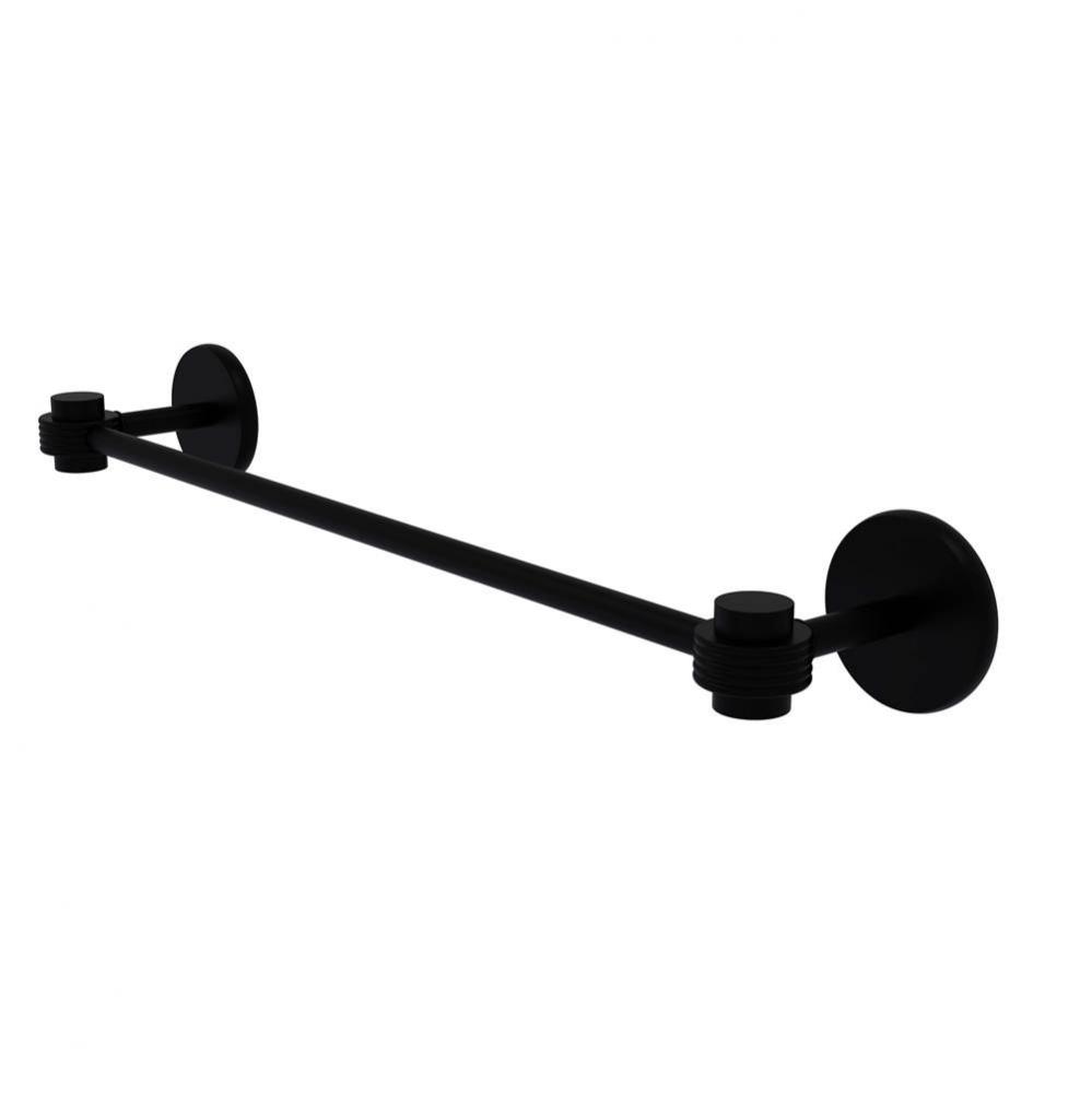 Satellite Orbit One Collection 30 Inch Towel Bar with Groovy Accents