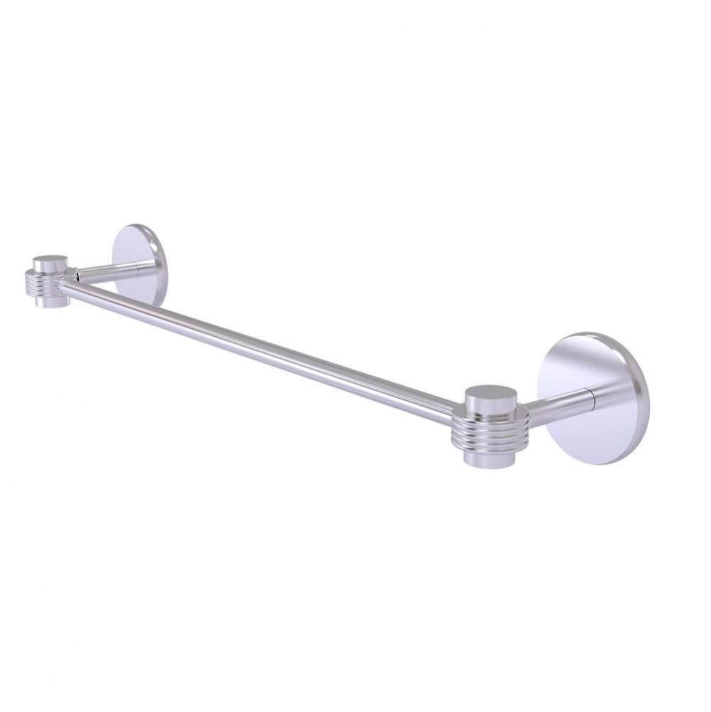 Satellite Orbit One Collection 30 Inch Towel Bar with Groovy Accents