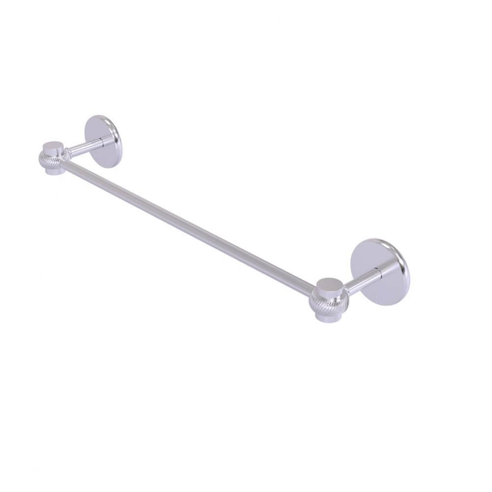 Satellite Orbit One Collection 18 Inch Towel Bar with Twist Accents