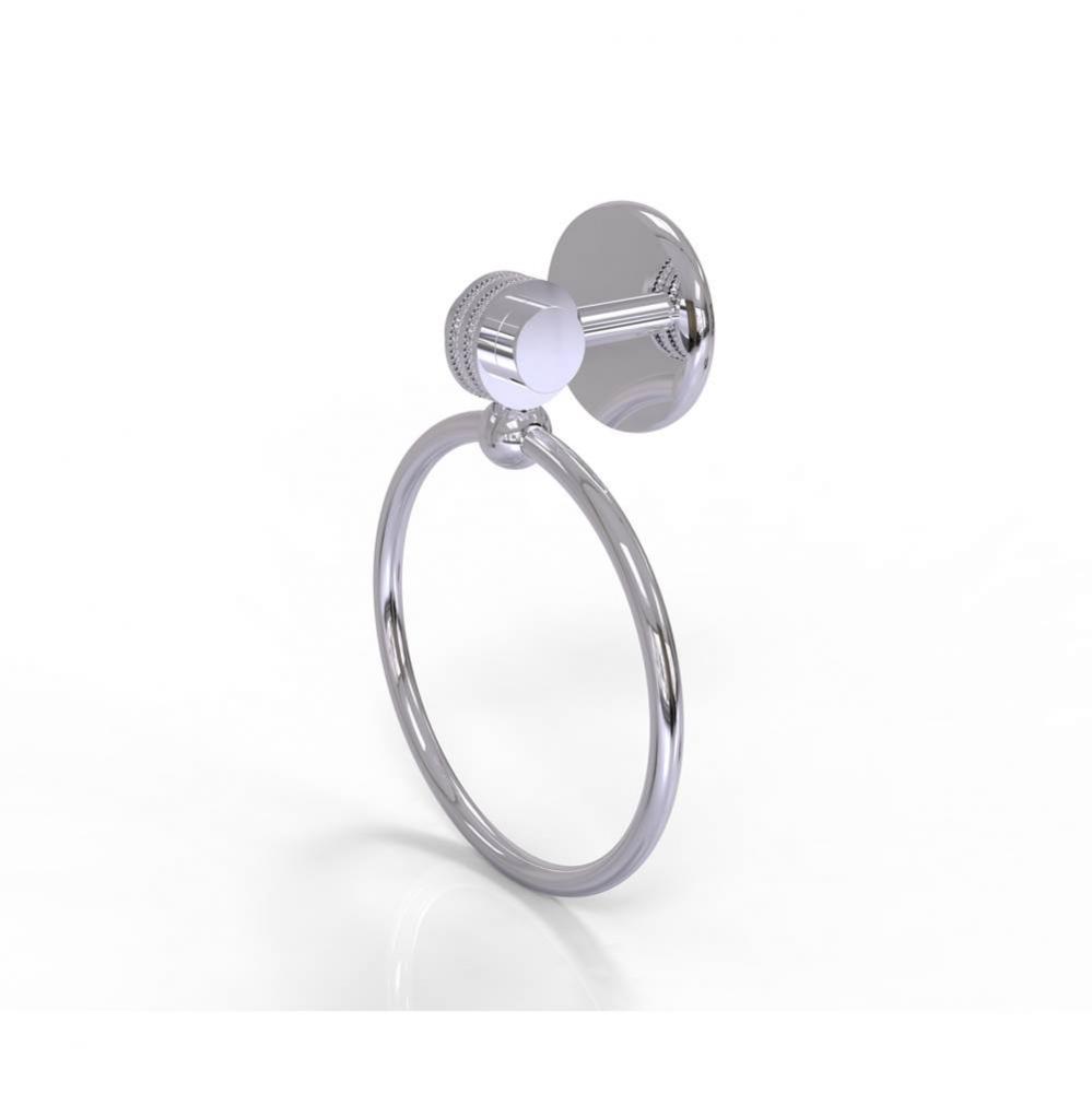 Satellite Orbit Two Collection Towel Ring with Dotted Accent