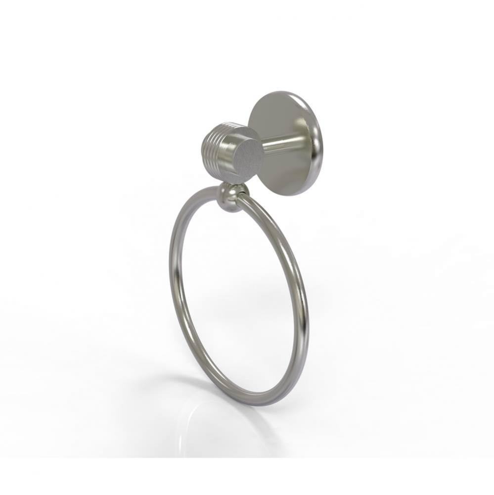 Satellite Orbit Two Collection Towel Ring with Groovy Accent
