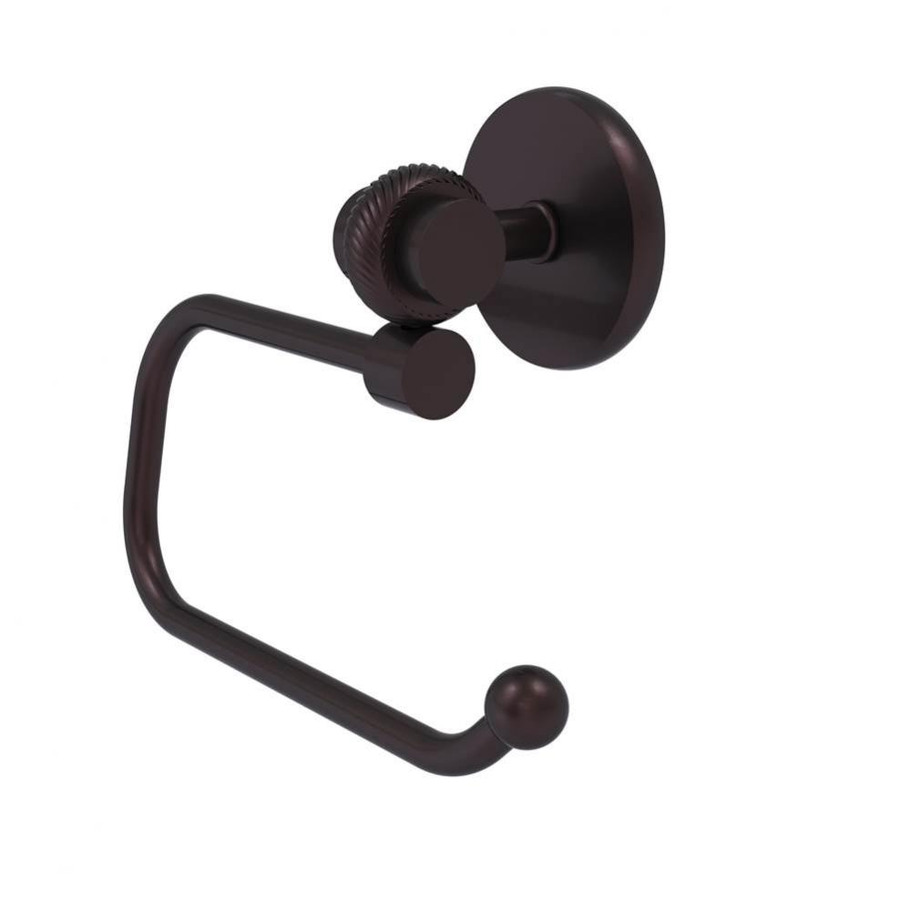 Satellite Orbit Two Collection Euro Style Toilet Tissue Holder with Twisted Accents
