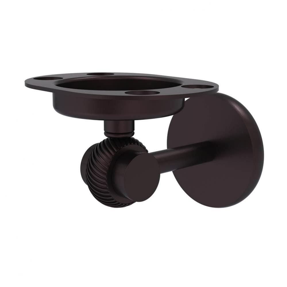 Satellite Orbit Two Collection Tumbler and Toothbrush Holder with Twisted Accents